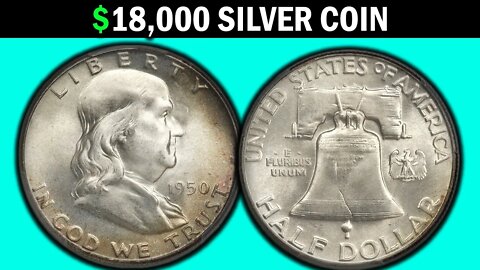 THIS WILL MAKE YOUR SILVER HALF DOLLAR COINS VALUABLE - FRANKLIN HALF DOLLARS WORTH MONEY!!