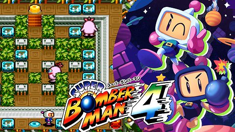 Super Bomberman 4 - Super Futuro.