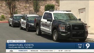 Fuel prices squeeze Police and Fire Departments