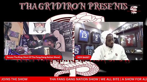 FANG GANG NATION SHOW EP. 12 | Vegas Vipers' WR Jeff Badet Joins The Show