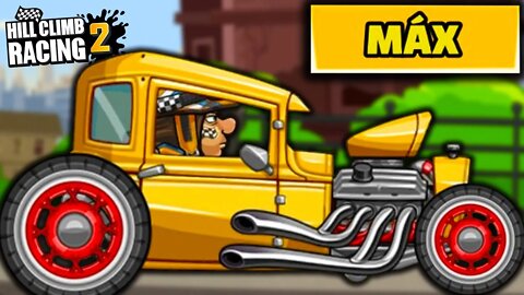 Carro Turbinado Melhorado ao Máximo no Hill Climb Racing 2