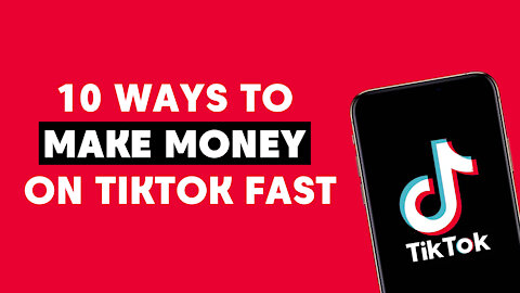 7 EASY ways to make money on TikTok