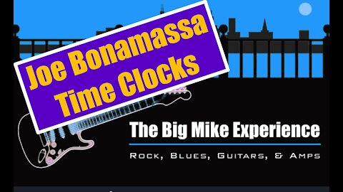 Joe Bonamassa Time Clocks