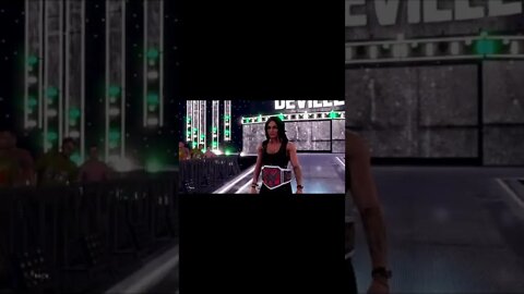 WWE 2k22 Sonya Deville Entrance #shorts