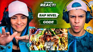 Rap dos 9 Titãs Primordiais | AniRap - ESPECIAL 200K | URT (Prod. Hunter) | [React Rap Nerd] 🔥