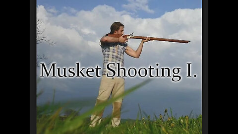 Shooting my homemade flintlock musket