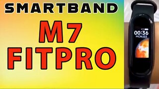 Smartband M7 FITPRO (Clone mi Band 7) Ótimo para Revenda!
