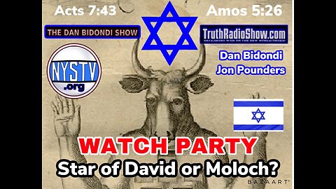 Star of David or Moloch? (Watch Party) - Spiritual Warfare Wednesday