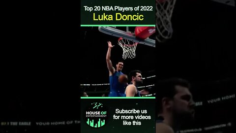 Luka Doncic gets a spot among the top NBA Player in 2022 | Top NBA Players #Shorts