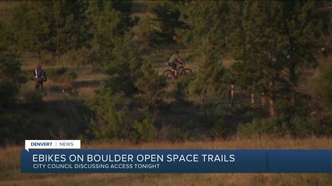 Boulder City Council to discuss opening more trails to eBikes Thursday