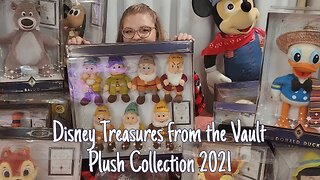 Completed Amazon Disney Treasures from the Vault Plush Collection!