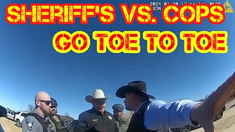 cops and sheriff's fight over why they didn't get called and they did