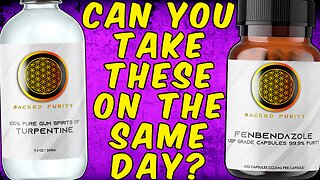 Can You Take Fenbendazole And Turpentine On The Same Day?