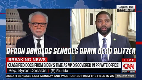 Byron Donalds Schools Brain Dead Blitzer