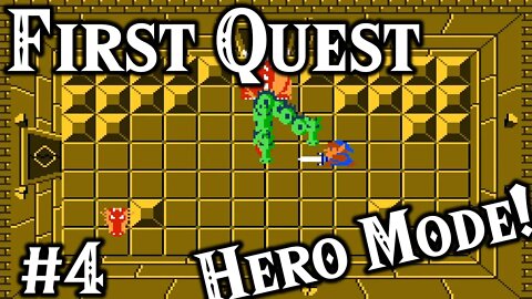 Zelda Classic → First Quest Hero Mode: 4 - A Snake n' a Lizard