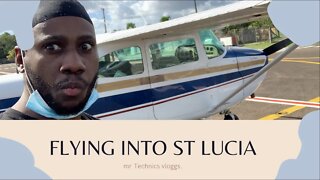 Arcade in France airport 😳 Flying a plane from Martinique To St Lucia | I’m on a journey