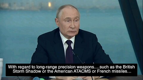 Putin threatens to supply Britian enemies advanced weapons