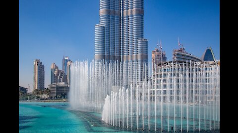 Dubai Mall, & The Burj Khalifa,World's Largest mall