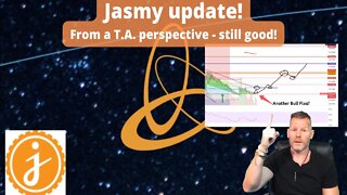 Jasmy Update - From a Technical Perspective still good!