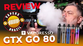 Vaporesso GTX GO 80 - A Vape Pen substituta do Sky Solo Plus - Review PTBR
