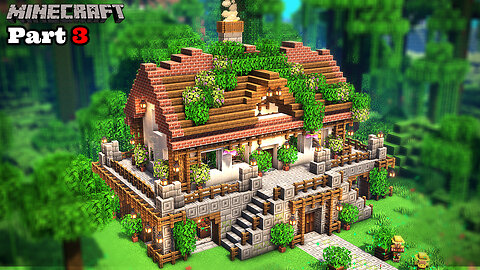 Minecraft - Cozy Cottage Storage House - Part 3 : Exterior