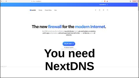 You need NextDNS | Here's a great way to rapidly climb the privacy ladder