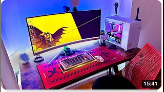 2023 Gaming Desksetup! Awesome Gear For An Awesome Set Up!