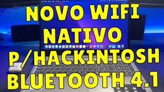 NOVO WIFI NATIVO PARA HACKINTOSH RARO DO ALIEXPRESS COM BLUETOOTH 4 1, VALE A PENA? DW1830 BCM943602