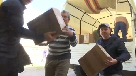 Russian Troops Have Delivered More Humanitarian Aid To The Kharkov Region