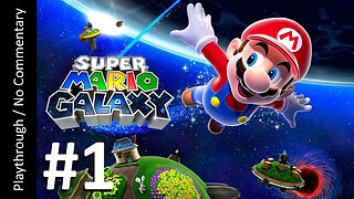 Super Mario: Galaxy (Part 1) playthrough