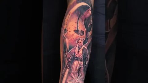 The Most Astonishing Obi Wan Tattoo Ever