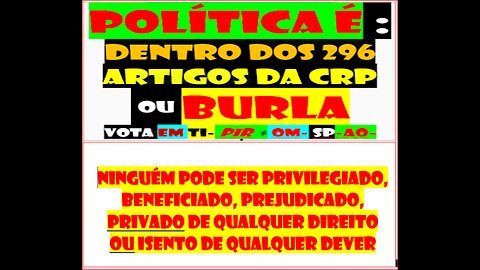 070523-QUALQUER NORMA VÁLIDA LEGAL TEM D RESPEITAR CRP 3-IFC PIR 2DQNPFNOA