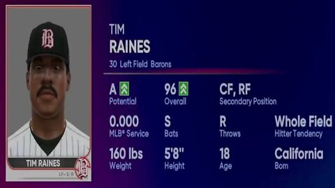 How To Make Tim Raines Mlb The Show 22