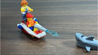 Lego Shark Attack Stop Motion