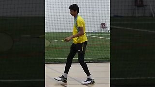 The attack drive and defense drive for Badminton - Coach Andy Chong #shorts