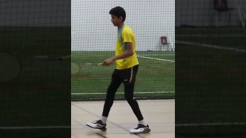 The attack drive and defense drive for Badminton - Coach Andy Chong #shorts