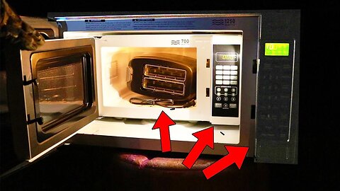 Microwaving A Microwave Microwaving A Toaster