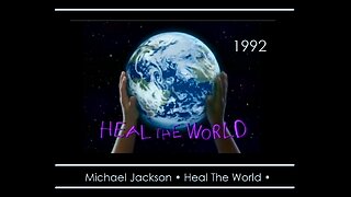 ▶ Michael Jackson • ' Heal The World ' -1992- (Official Video) * NEWS-Title-Song *