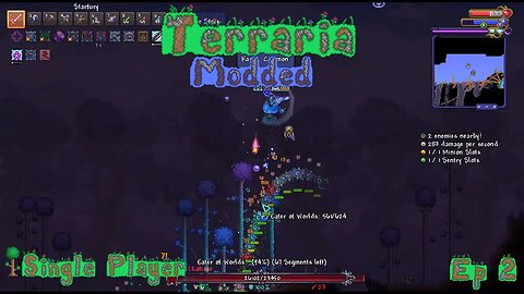 Terraria Single Player Modded Test Episode 2