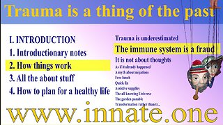#9 Lucky us! — Trauma is a thing of the past - The immune system is a fraud