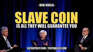 SLAVE COIN IS ALL THE FED WILL GUARANTEE FOR YOU -- BOB KUDLA