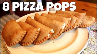 ASMR EATING PIZZA POPS 🍕🥘