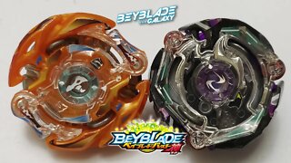 BLAZE RAGNARUK .Ω.R vs KREIS SATAN .Hr.At - Beyblade Burst ベイブレードバースト