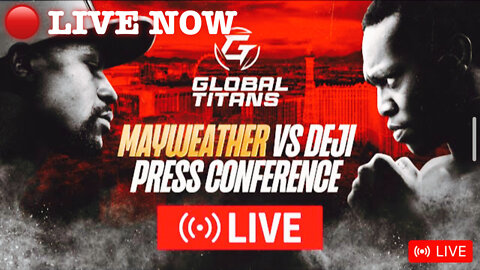 🔴Floyd Mayweather vs. Deji - LAS VEGAS PRESS CONFERENCE (Official Live Stream)