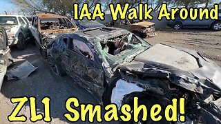 IAA Walk Around With @ESOR WORLD Smashed ZL1, Hellcat, and more