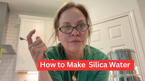 How to Make Silica Water