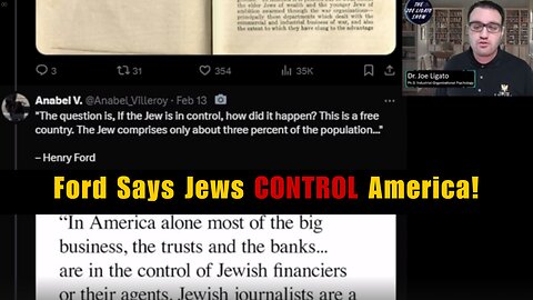 Henry Ford EXPOSES Jews!