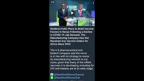 News Shorts: Moderna Halts Jab Factory Plans in Kenya
