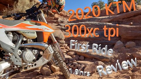 2020 KTM 300 XC TPI "First Ride Review" 1.9hrs | 4-Stroke to 2-Stroke!
