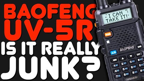 Baofeng UV-5R Extreme Endurance Test - How Tough Is The UV5R Ham Radio? Will It Survive?